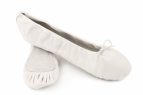 Media punta de piel para hombre