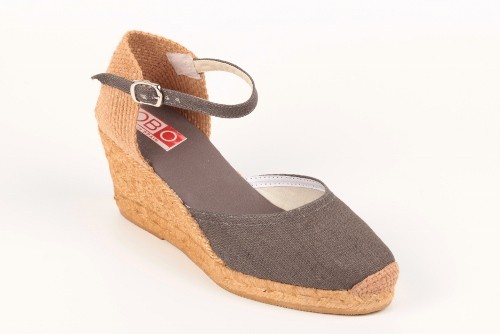 Alpargata cuña alta con pulsera mujer (Mod. 601)
