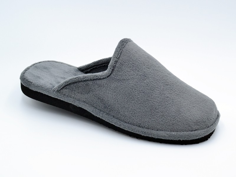 Zapatilla de pelo abierta hombre