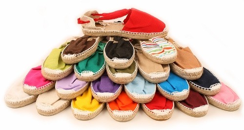 Alpargata plana con cintas niños Alpargata plana con cintas niños