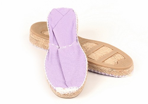 Alpargata cuña baja clásica mujer