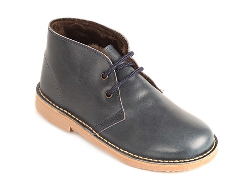 Safari 'Pisamierdas' de serraje curtido con forro boreal para niños