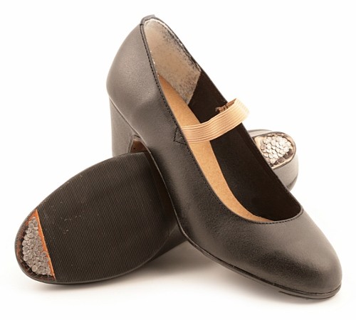 OUTLET - Zapato flamenco AMATEUR con goma y claveteado