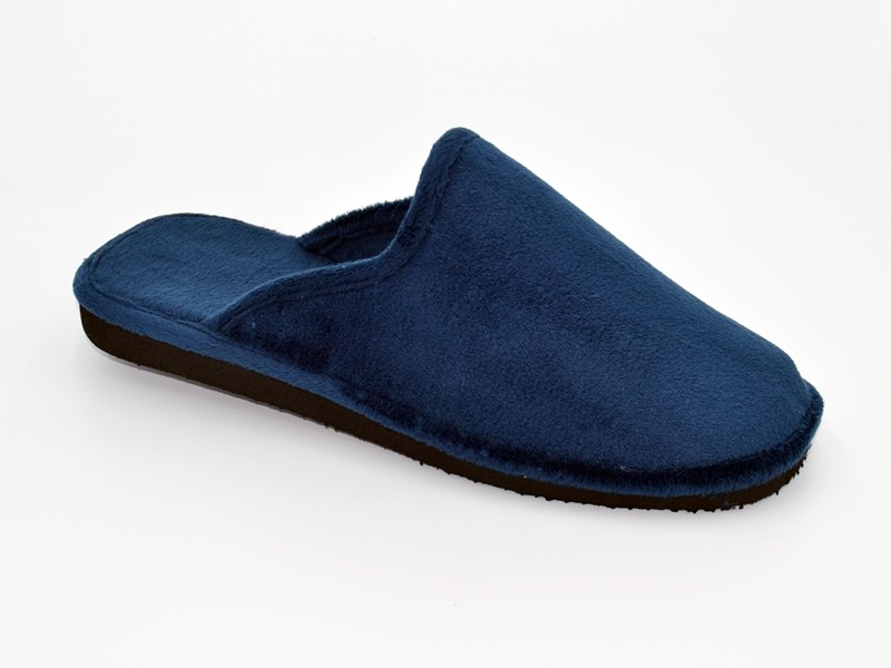 Zapatilla de pelo abierta hombre