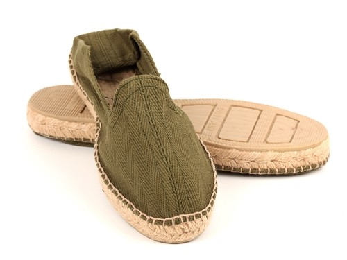 Alpargata plana Copete hombre
