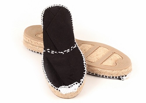 Alpargata cuña baja clásica mujer