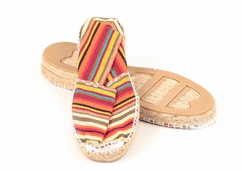 Alpargata cuña baja clásica mujer