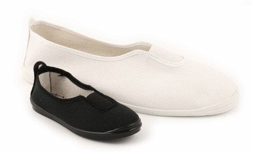 Zapatilla de gimnasia con elástico para hombre