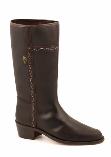 Boto campero labrado con costuras (312)