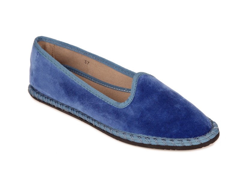 Zapatillas Venecianas 'Friulane' de terciopelo mujer