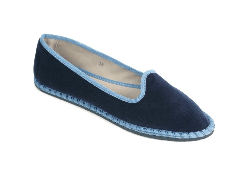 Zapatillas Venecianas 'Friulane' de terciopelo mujer