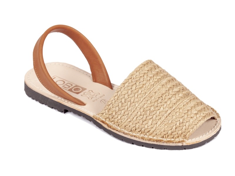 Ibicenca TRENZA natural mujer