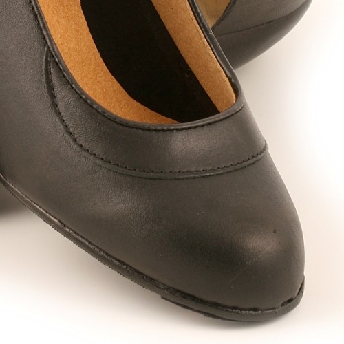 OUTLET - Zapato flamenco SEMI-PROFESIONAL piel con goma y claveteado